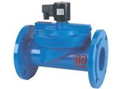 DF-F法蘭式大口徑液、氣電磁閥